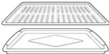 SIGNATURE SKSCV3002S - Broiler Pan and Grid - 1