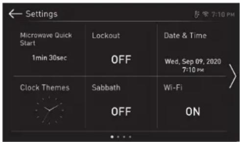 SIGNATURE SKSCV3002S - Settings - 2