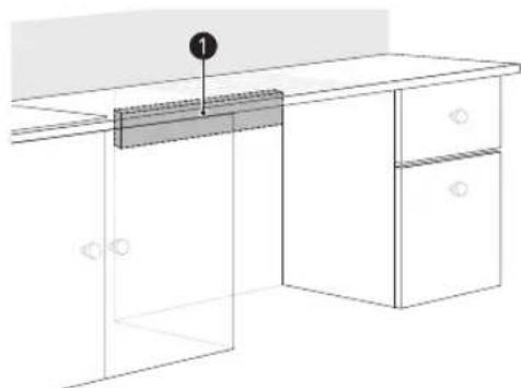 SIGNATURE SKSDW2411S - Préparer l'ouverture de l'armoire - 1