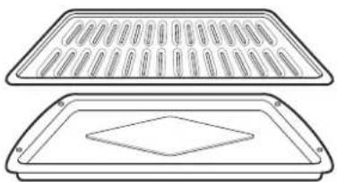 SIGNATURE SKSSV3001S - Broiler Pan and Grid - 1