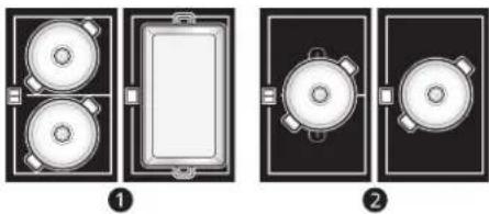 SIGNATURE SKSIT3001GE - Cookware Placement in Flexible Cooking Zones - 1