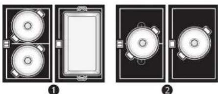 SIGNATURE SKSIT3001GE - Positionnement des accessoires de cuisson dans les zones de cuisson flexibles - 1