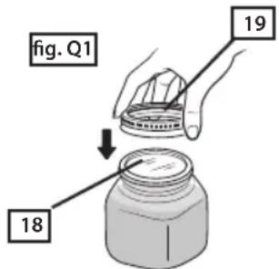 Magic Vac Perfetta - 10.3- Envasado al vacío en tarros de vidrio sellados con tapas metálicas (tipo Leifheit) - 1