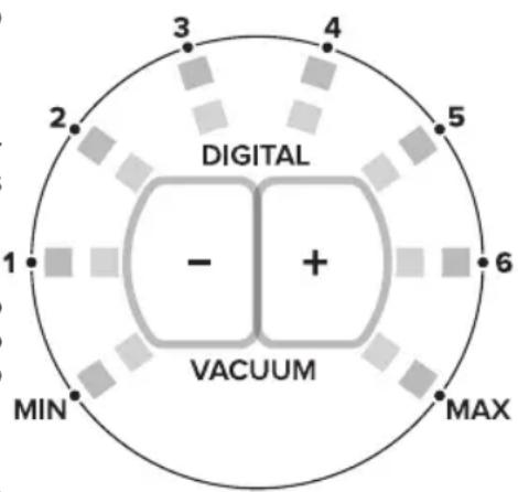 Magic Vac Perfetta - - Funzionamento vuotometro digitale - 1