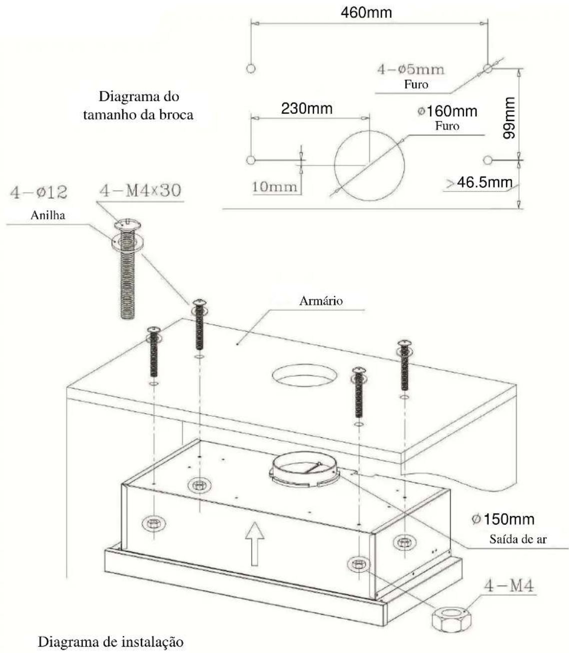 Orima ORC-1060-D - - Exaustor de Gaveta - 1