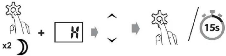TREBS 99401 - Please follow underneath steps to change setback temperature – Daytime: - 4