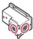 CANON PIXMA E3640 - Odstranite barvno kartušo FINE iz paketa in odstranite zaščitni trak. - 2