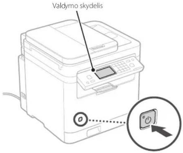 CANON i-SENSYS MF287dw - Pagrindinių nuostatų parinkimas - 1