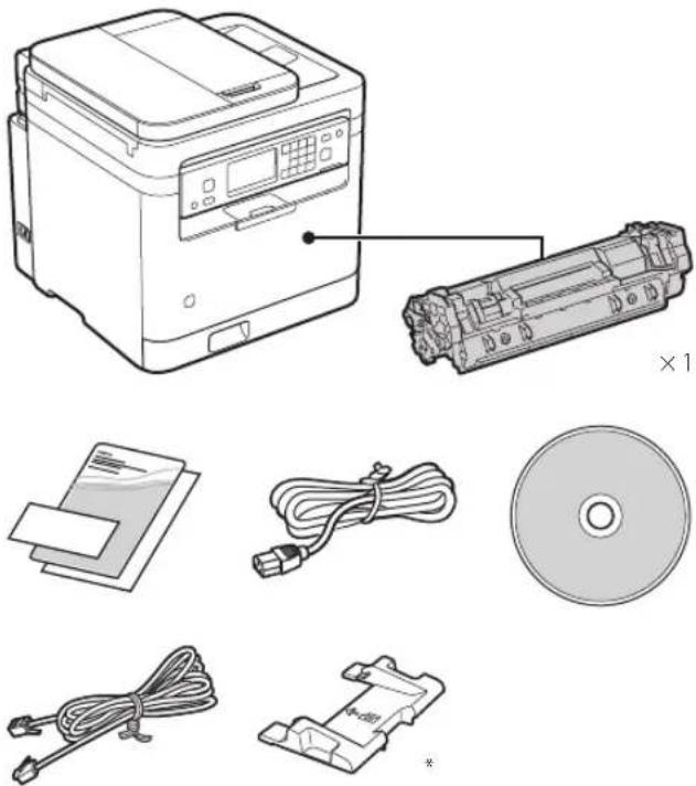 CANON i-SENSYS MF287dw - Kontrollera vad som medföljer - 1