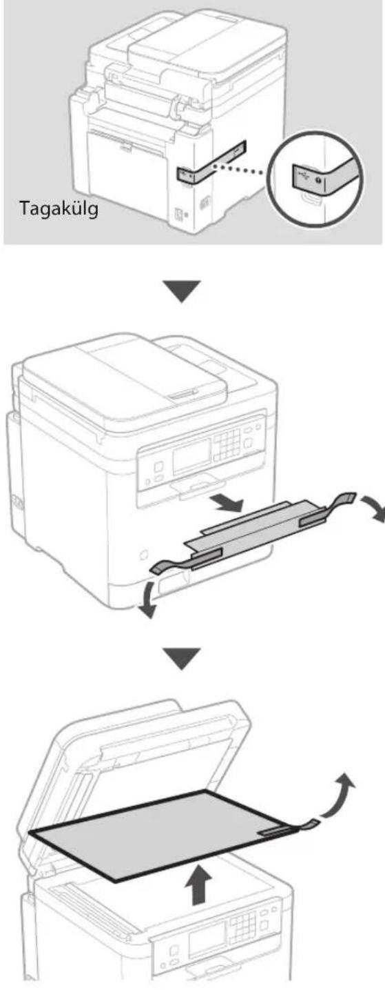 CANON i-SENSYS MF287dw - Eemaldage kogu pakend. - 2