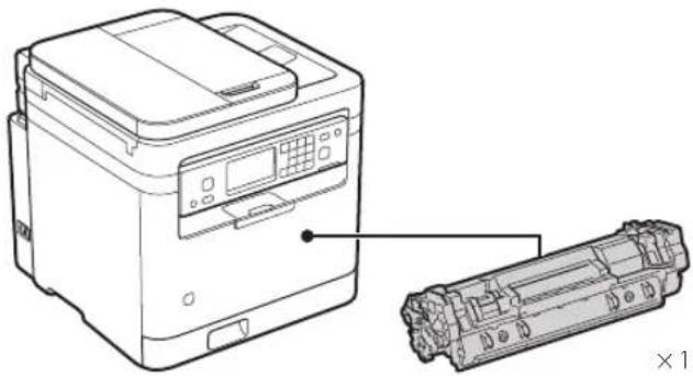 CANON i-SENSYS MF287dw - A mellékelt tételek ellenőrzése - 1