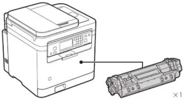 CANON i-SENSYS MF287dw - Kontrol af de medfølgende elementer - 1