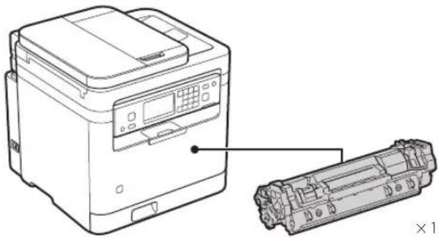 CANON i-SENSYS MF287dw - Comprobación de los elementos incluidos - 1