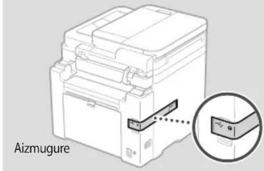 CANON i-SENSYS MF287dw - Pilnibā nonemiet iepakojuma materiālu. - 2