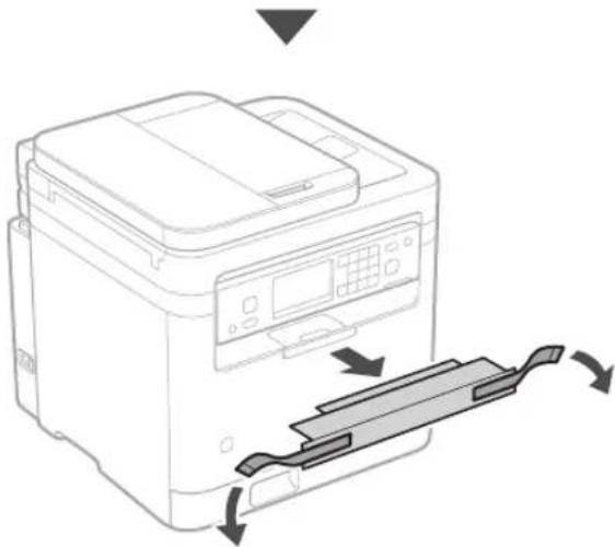 CANON i-SENSYS MF287dw - Remove all packing material. - 3