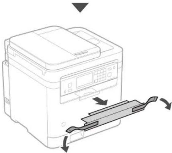 CANON i-SENSYS MF287dw - Îndepărtati complet ambalajul. - 3