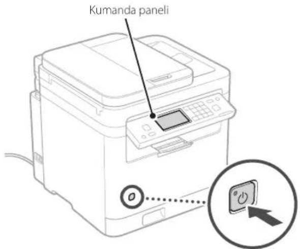 CANON i-SENSYS MF287dw - Temel Ayarları Belirleme - 1