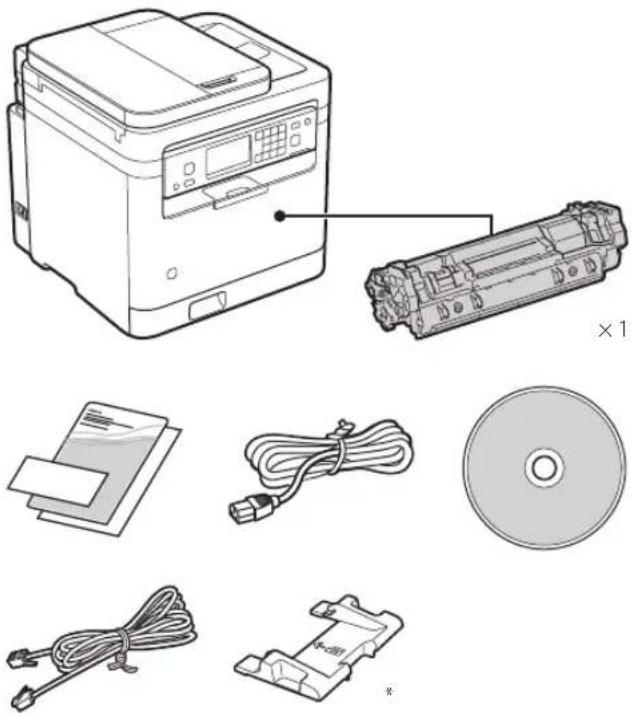 CANON i-SENSYS MF287dw - Esemete kontrollimine - 1