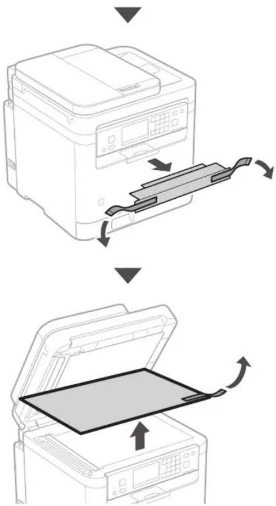 CANON i-SENSYS MF287dw - Ambalajın tamamını çıkarın. - 3