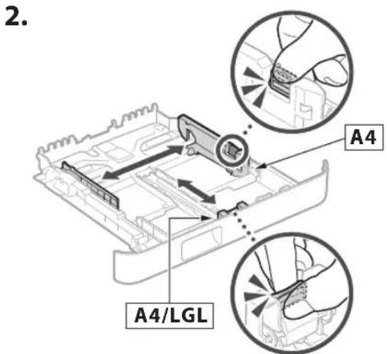 CANON i-SENSYS MF287dw - Caricamento carta - 2