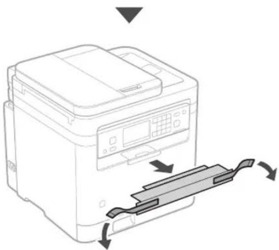CANON i-SENSYS MF287dw - Fjern alt pakkematerialet. - 3