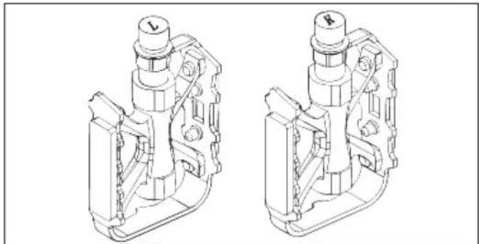 SHARP BK-RS08EB - KROK 8: Nainstalujte pedály - 1