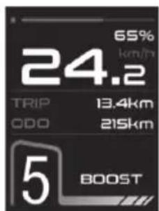 SHARP BK-RS08EB - Raven pomoči pri pedaliranju - 3