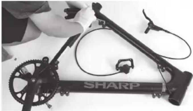SHARP BK-RS08EB - Solis 17: Nonemiet sēdekļa stieni - 2