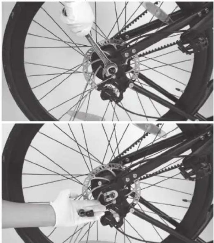 SHARP BK-RS08EB - Passo 9: Desligue os cabos - 3