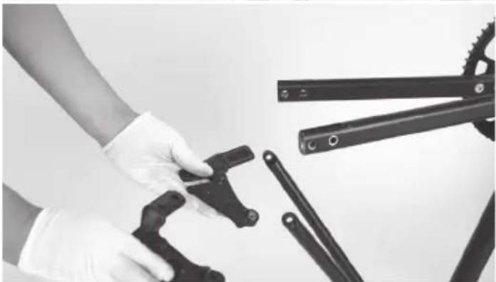 SHARP BK-RS08EB - Steg 14: Ta bort pedalerna - 6