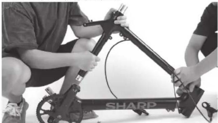 SHARP BK-RS08EB - Krok 17: Usuń rurkę siodelka - 5