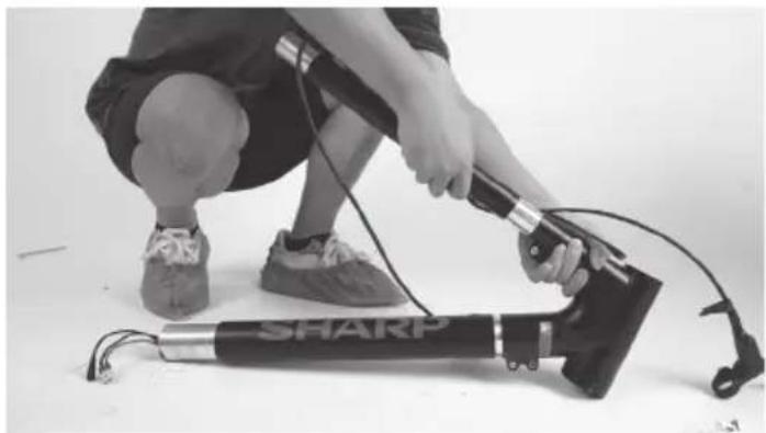 SHARP BK-RS08EB - Kijelző felület - 26