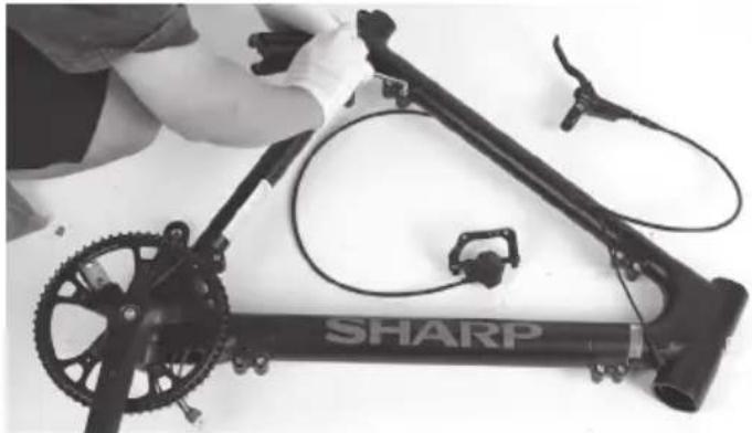 SHARP BK-RS08ES - Solis 17: Nonemiet sēdekļa stieni - 2