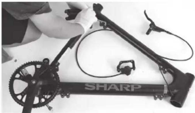 SHARP BK-RS08ES - Schritt 18: Nehmen Sie den Rahmen auseinander - 1