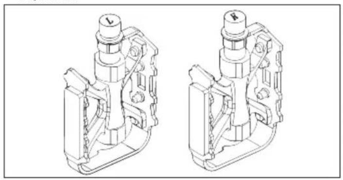 SHARP BK-RS08ES - Vaihe 8: Asenna polkimet - 1