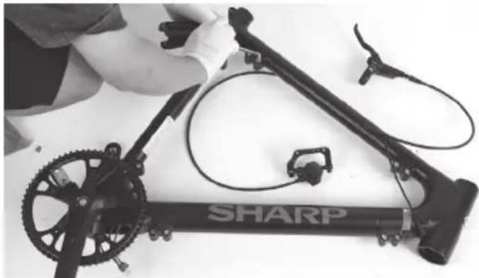 SHARP BK-RS08ES - Vaihe 18: Ota runko osiin - 1