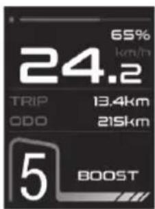 SHARP BK-RS08ES - Nivel asistență pedalare - 3
