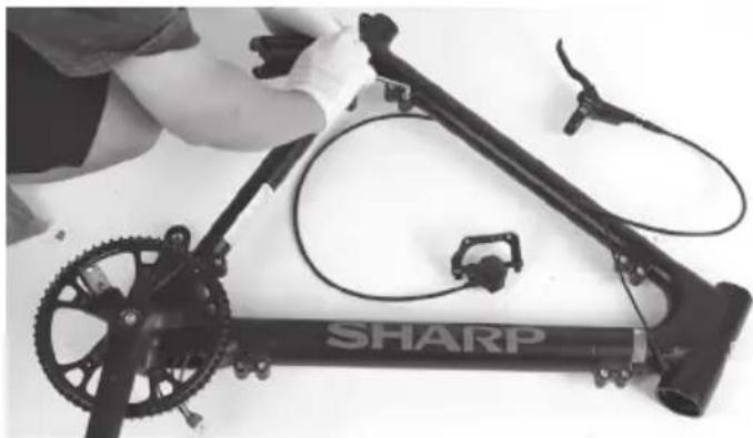 SHARP BK-RS08ES - Стъпка 18: Разглобете рамката - 1