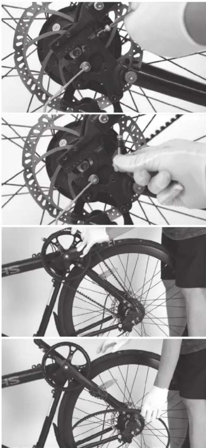 SHARP BK-RS08ES - Step 11: Remove the belt - 3