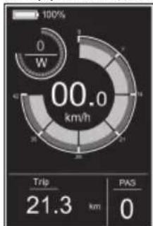 SHARP BK-GS03EG - Ниво на помощ от педала - 1