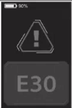 SHARP BK-GS03EW - Chybový kód - 1