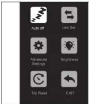 SHARP BK-GS03EW - Qué se puede configurar. - 1