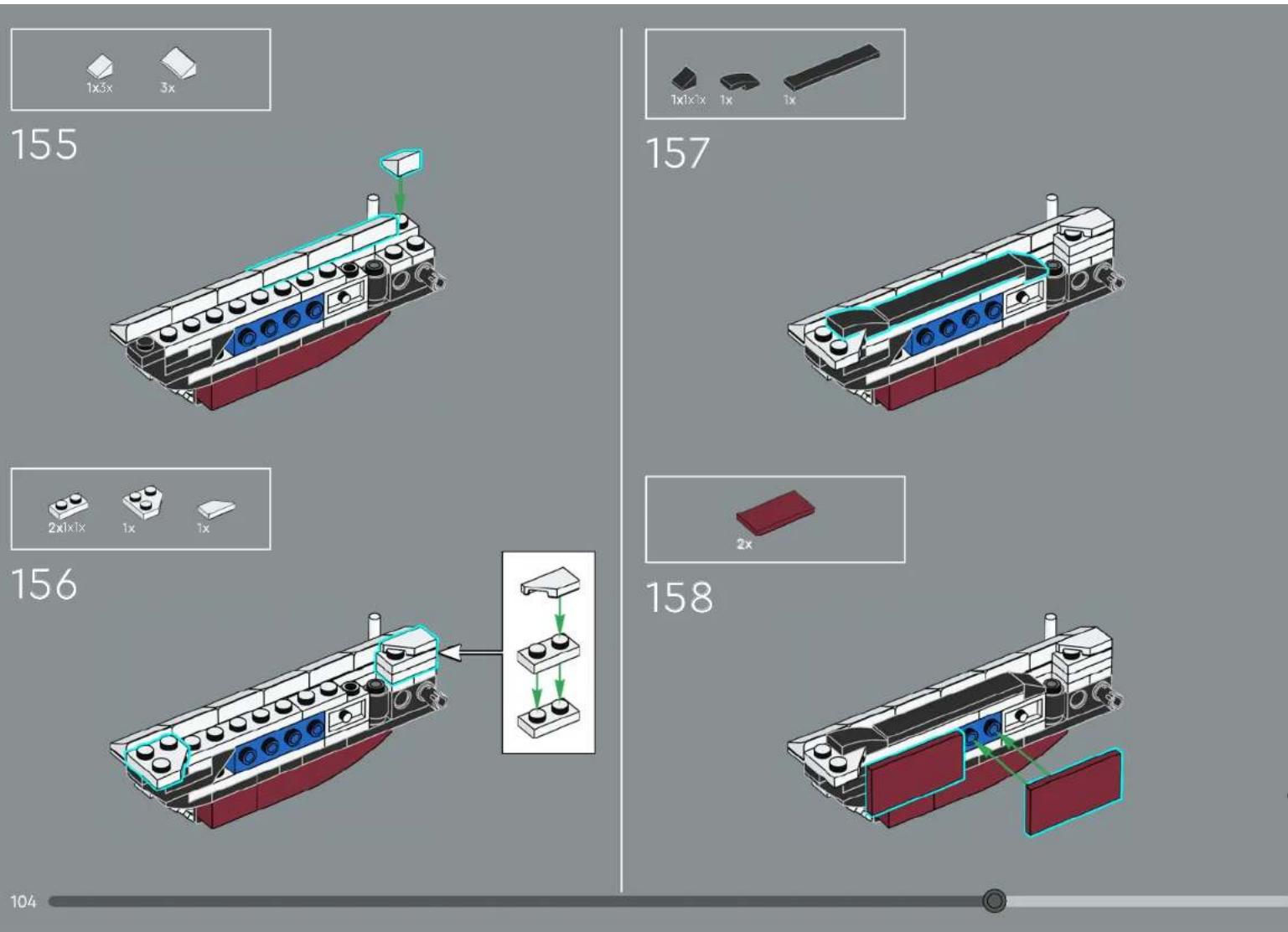 LEGO Icons 10337 - Le message de l'équipe de design LEGO® - 266