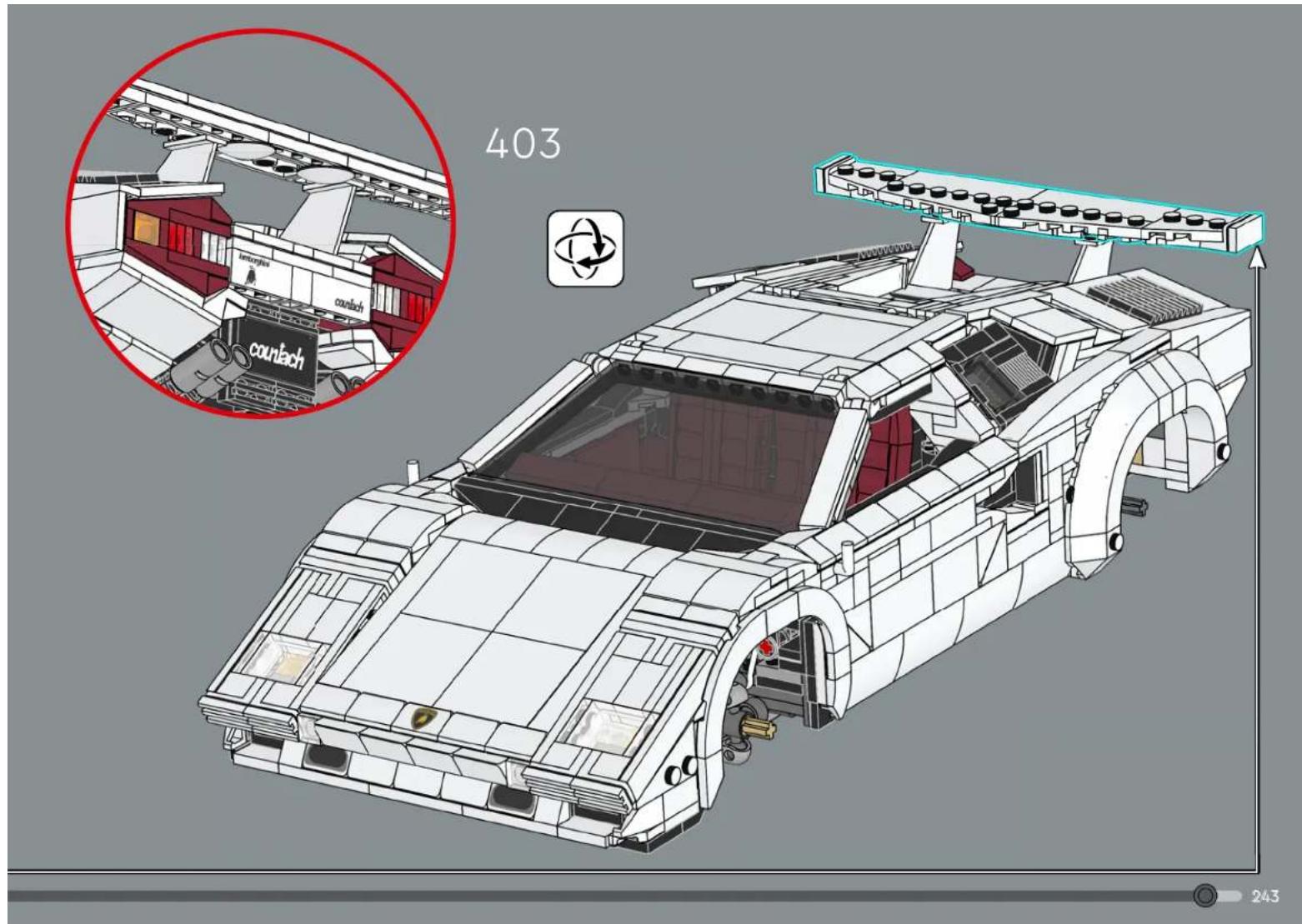 LEGO Icons 10337 - Le message de l'équipe de design LEGO® - 530