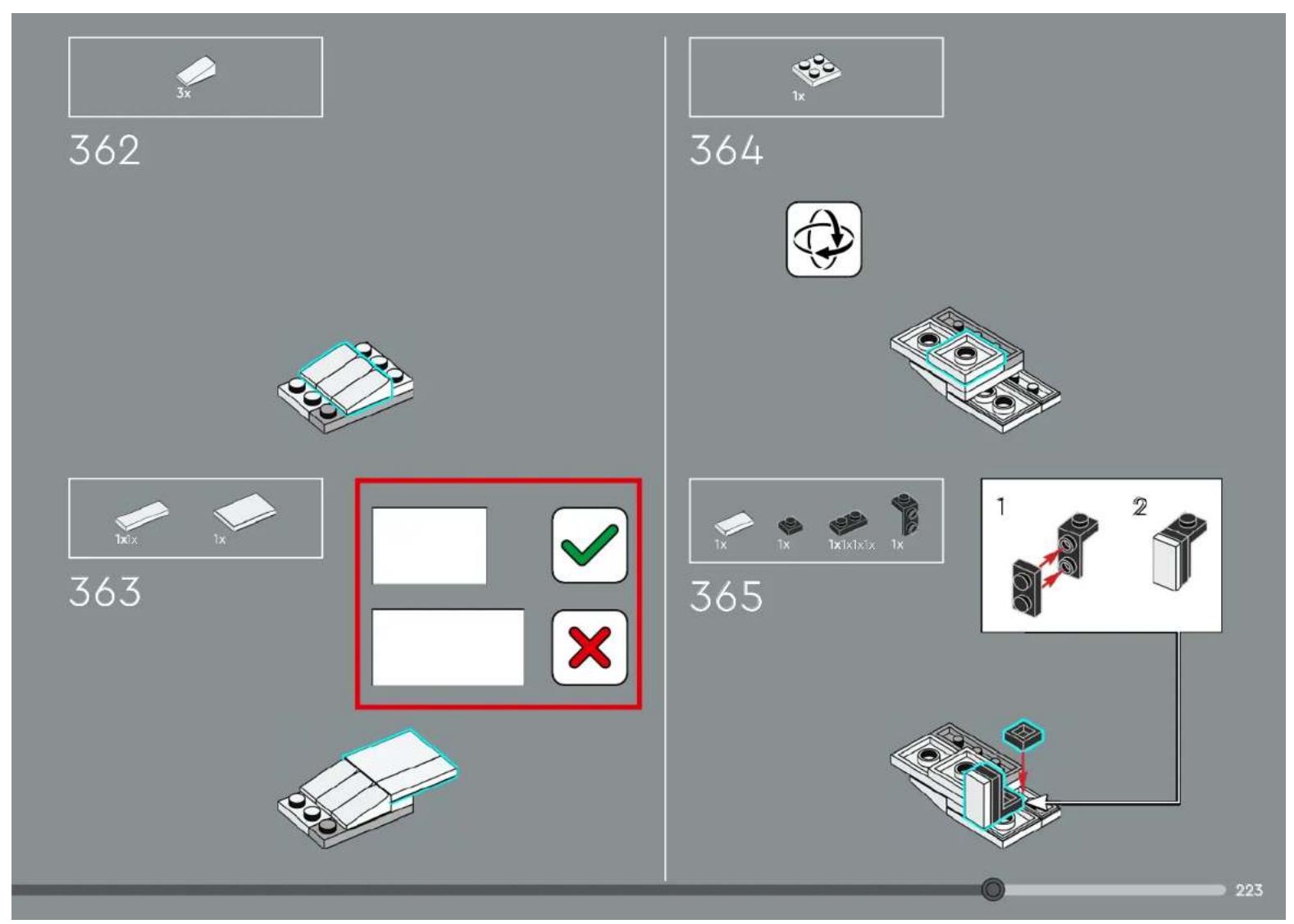 LEGO Icons 10337 - Le message de l'équipe de design LEGO® - 463