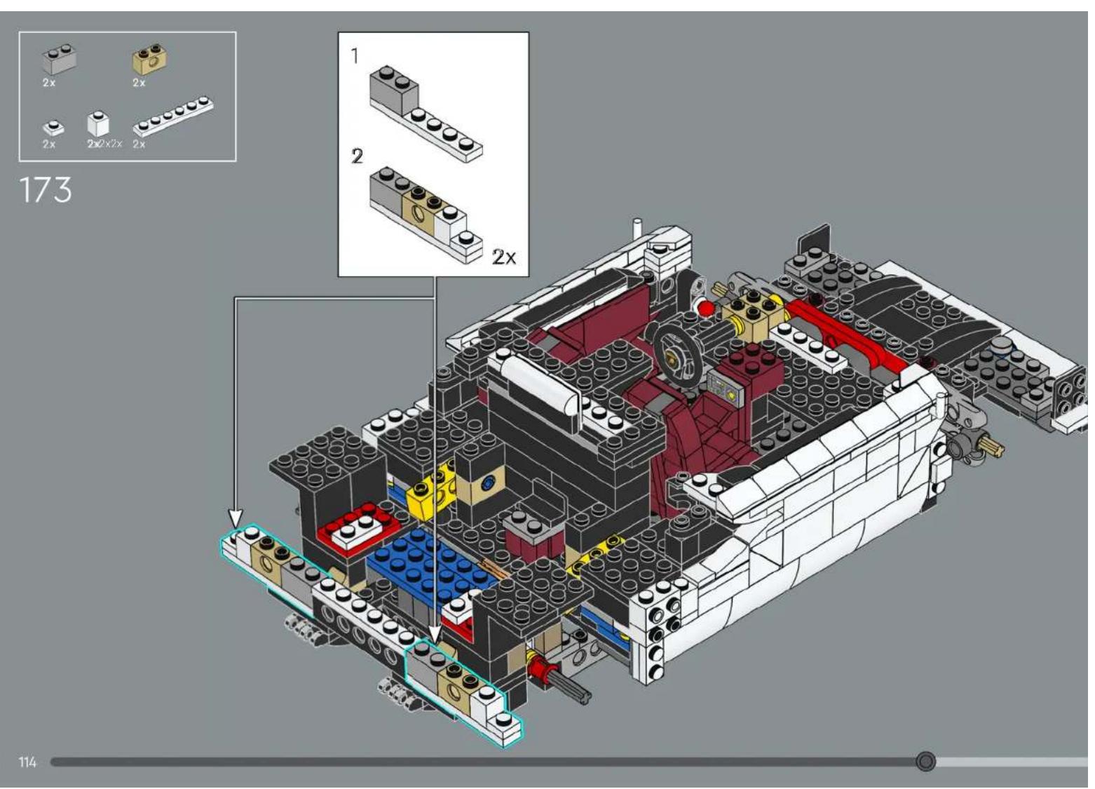 LEGO Icons 10337 - Le message de l'équipe de design LEGO® - 293