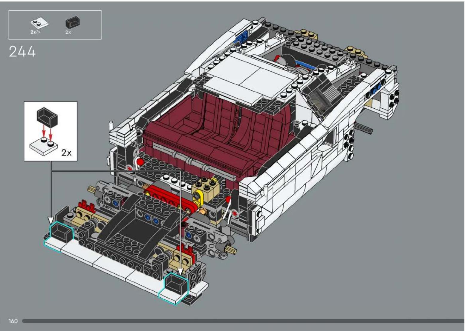 LEGO Icons 10337 - Le message de l'équipe de design LEGO® - 434