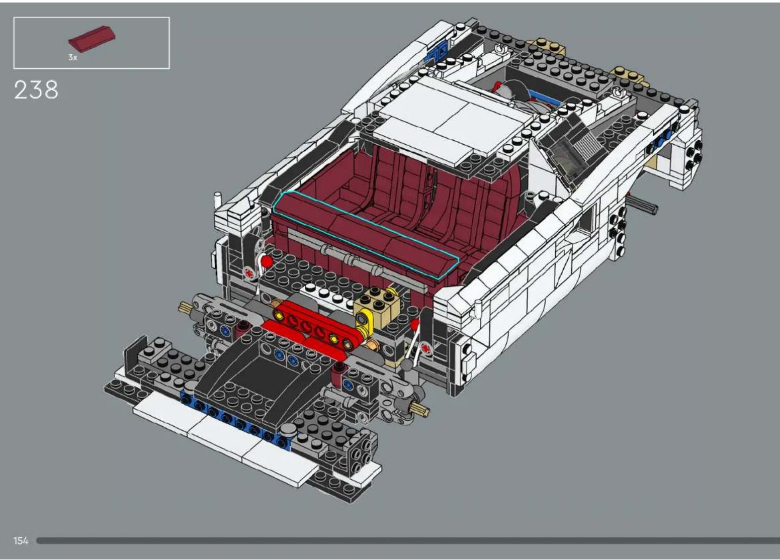 LEGO Icons 10337 - Le message de l'équipe de design LEGO® - 423