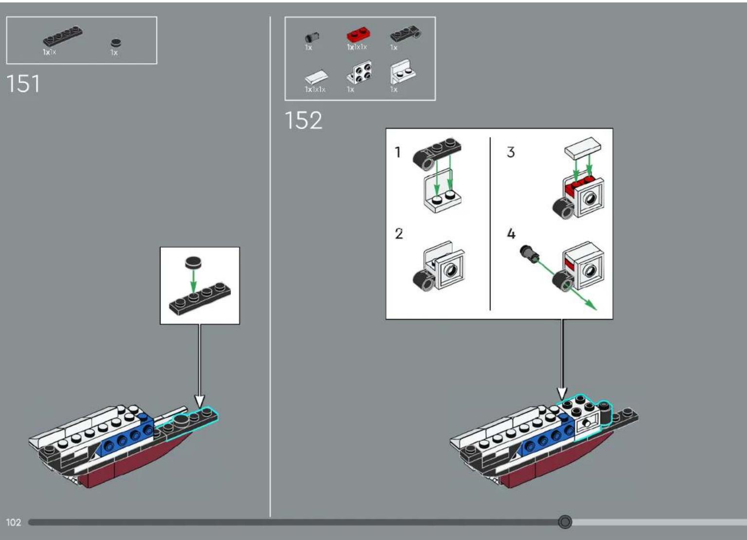 LEGO Icons 10337 - Le message de l'équipe de design LEGO® - 260