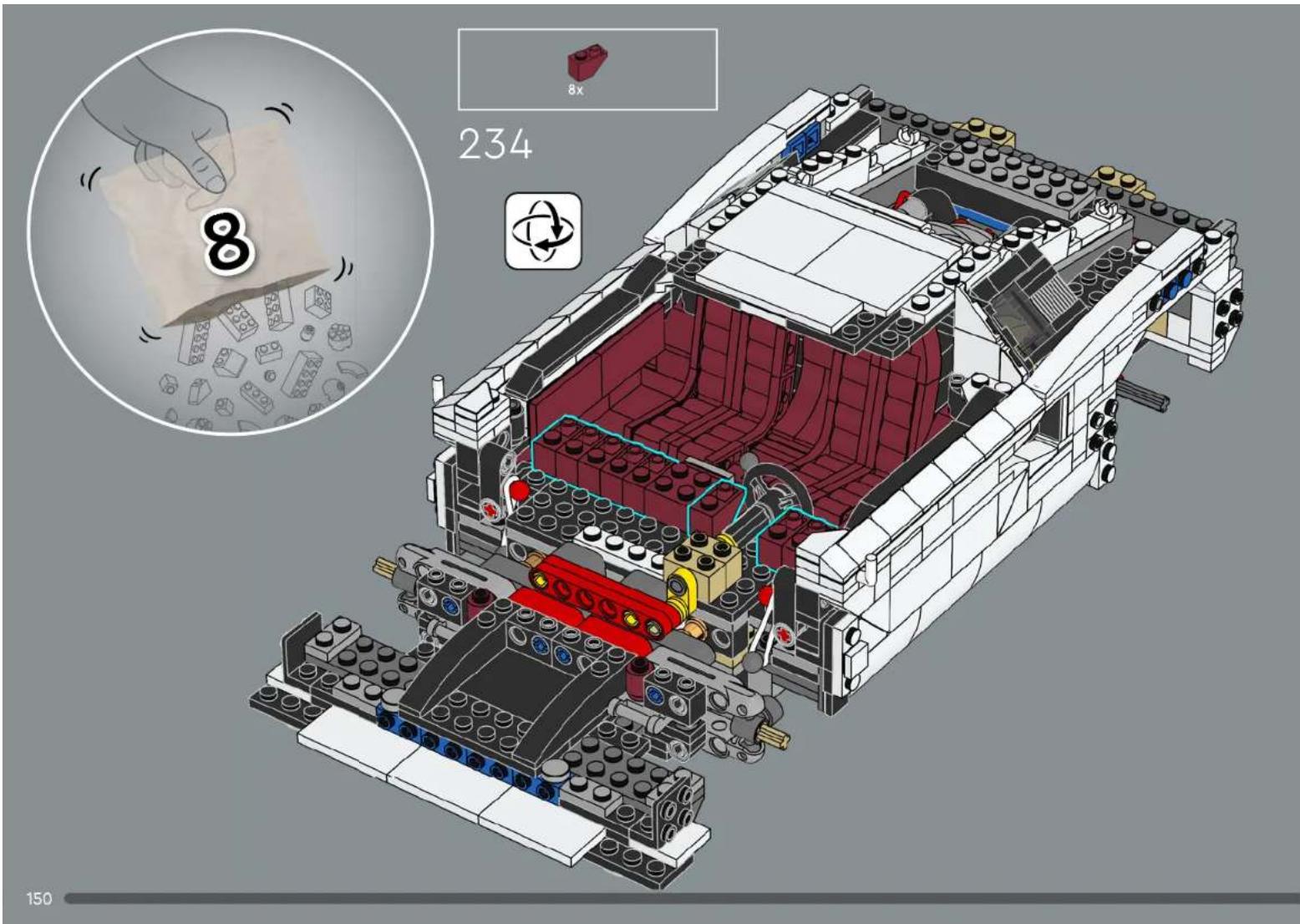 LEGO Icons 10337 - Le message de l'équipe de design LEGO® - 415